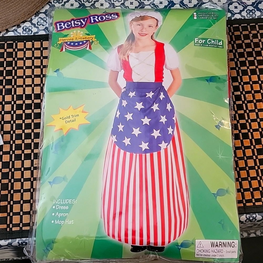 Betsy Ross costume  size M (8/10)